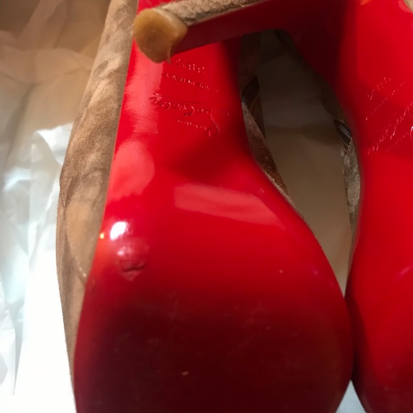 SOLD Authentic Christian Louboutin Donue Platform - Picture 6 of 6